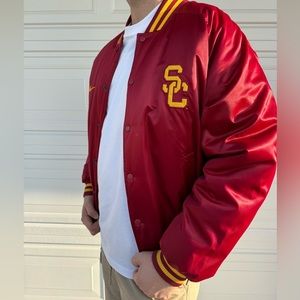 USC Nike Vintage Bomber Jacket